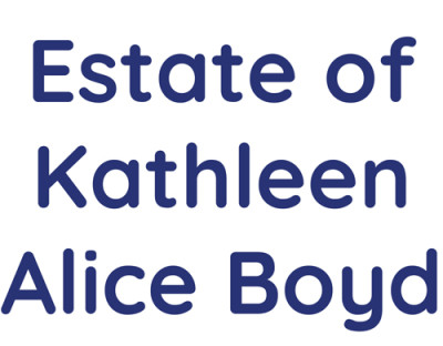 Estate of Kathleen Alice Boyd