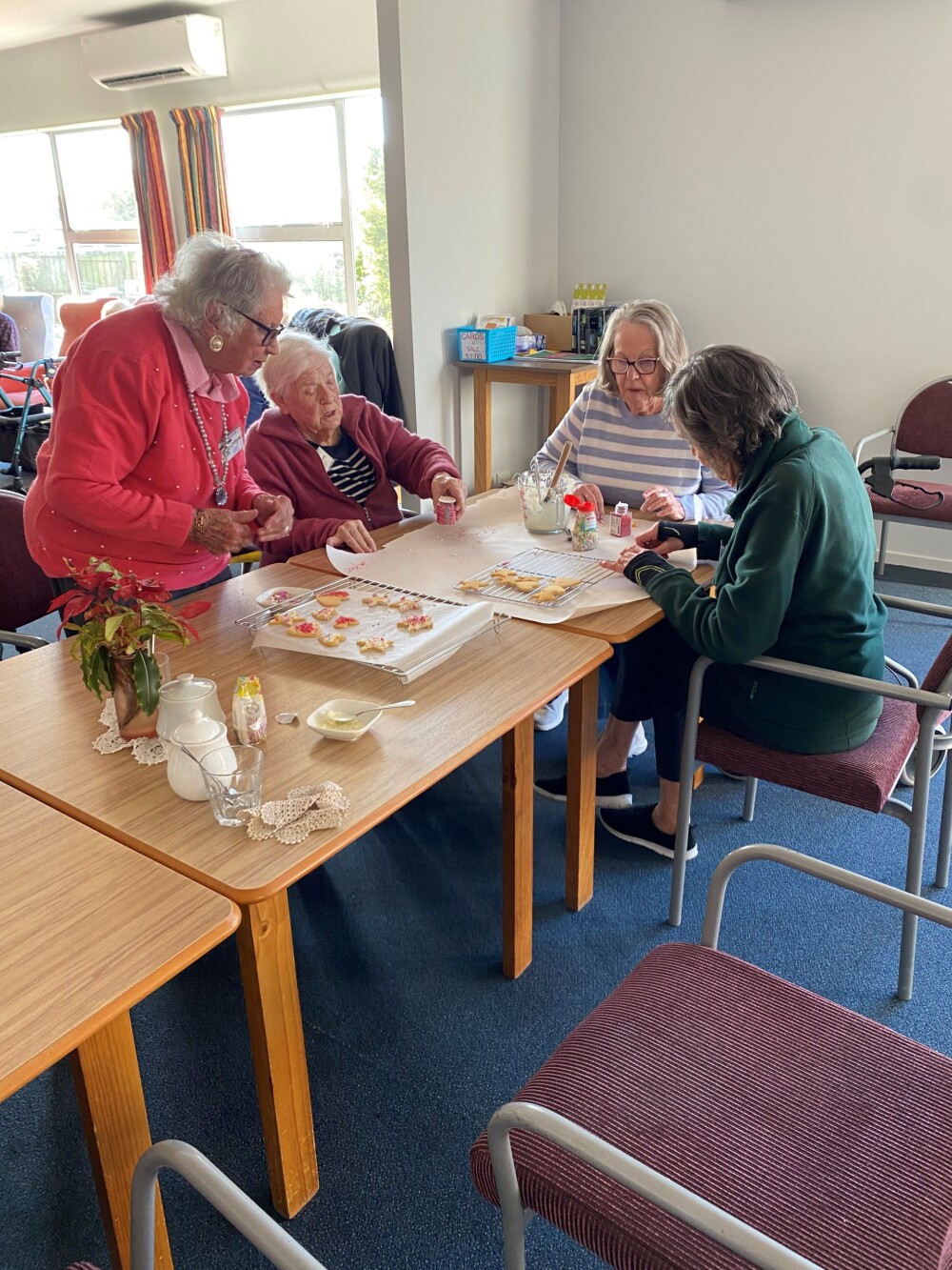 North Cant Volunteer making shortbread August 2024 v2
