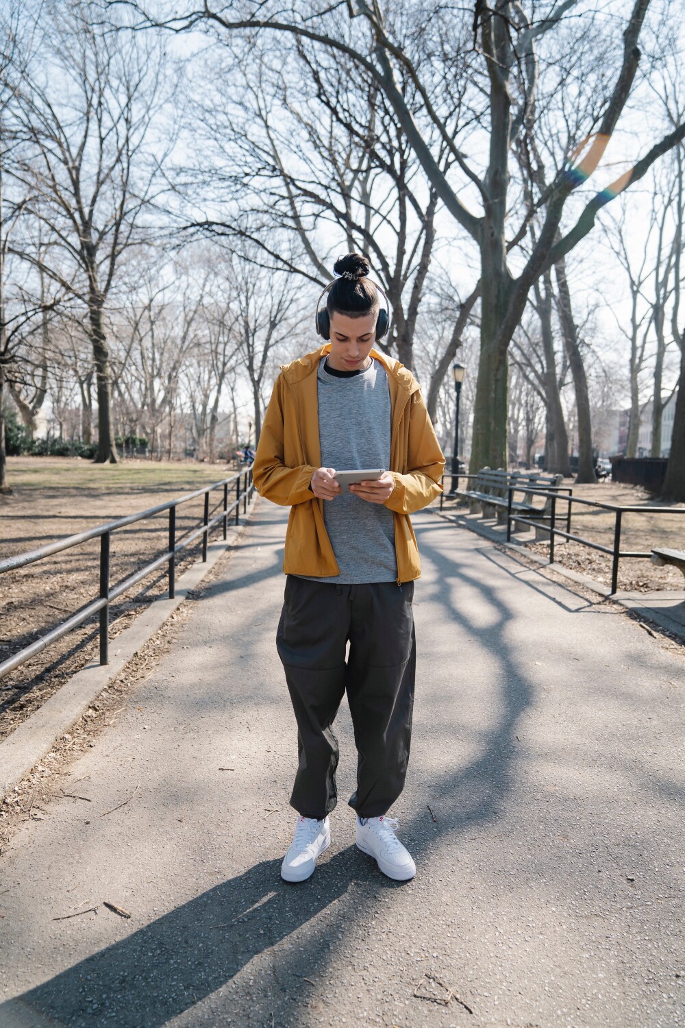 Teenage Boy in Park